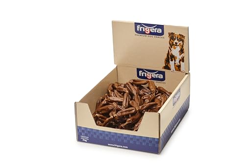 Frigera Endloswürstchen Lamm 144 Stk. 1000g – Gluten- und Getreidefrei, Freilandhaltung, Geruchsarme Hundensnack