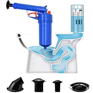 EndyAk hogedrukafvoerblaster: krachtige pompreiniger voor toiletten, douches, wastafels en badkuipen