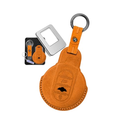 Coque de clé en daim pour BMW Mini Cooper | Idéal pour protéger votre clé au quotidien