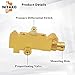 Niyako PV4 Brass Brake Combination Proportioning Valve Replacement# 172-1361 Fit Chevy Mopar 4 Wheel Disc Brakes Trucks