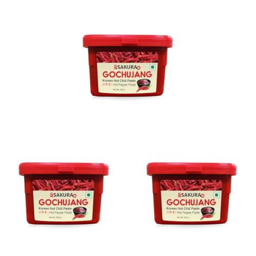 Image of Shinsakura Gochujang Korean Hot Chili Paste 500 g (Pack of 3)