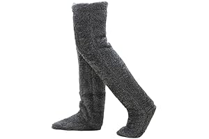 Over the Knee Fuzzy Socks - Cozy Comfort for Winter Nights