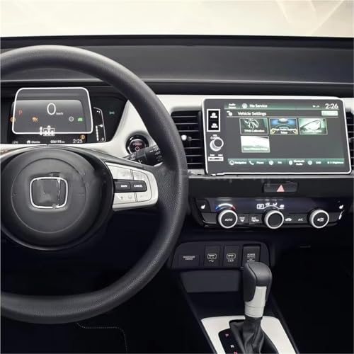 Protector de pantalla LCD de vidrio templado premium para navegación de automóvil Jazz 2020