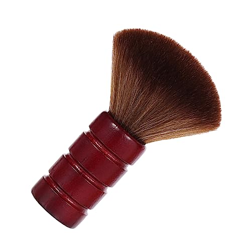 KONTONTY Professional Record Brush Cleaning Tool for Vinyl Record Dust Brush Wooden Handle