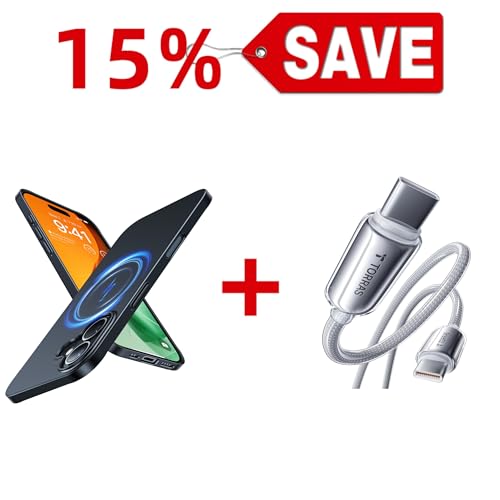TORRAS USC C to USB C Cable & Magnetic Case — Buy Together to Save 15% - image 1