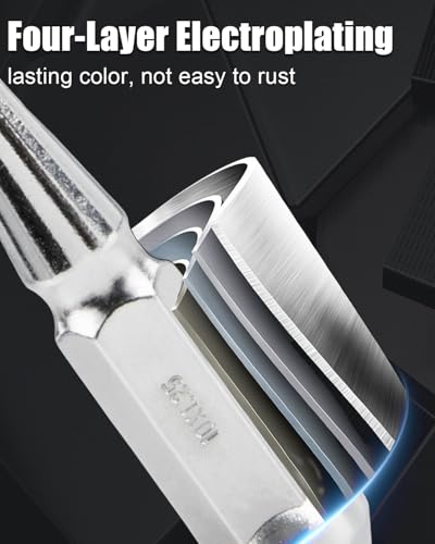 image for GAsupply 10x1.25 Spike Lug Nuts 16pcs, Closed End Bulge Acorn Chrome M