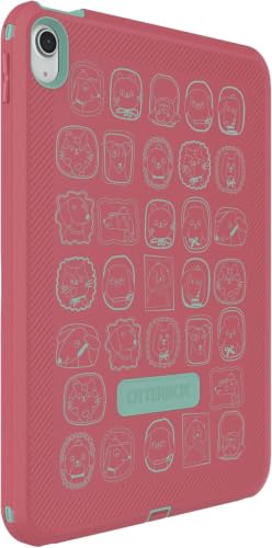 Image of OtterBox iPad (A16) & iPad 10th Gen (Only) Defender Series Case - Pawfect Parade (Pink) - Multi-Layer Protection - Four Position Stand - Built-in Screen Protector - Port Covers - Apple Pencil Storage