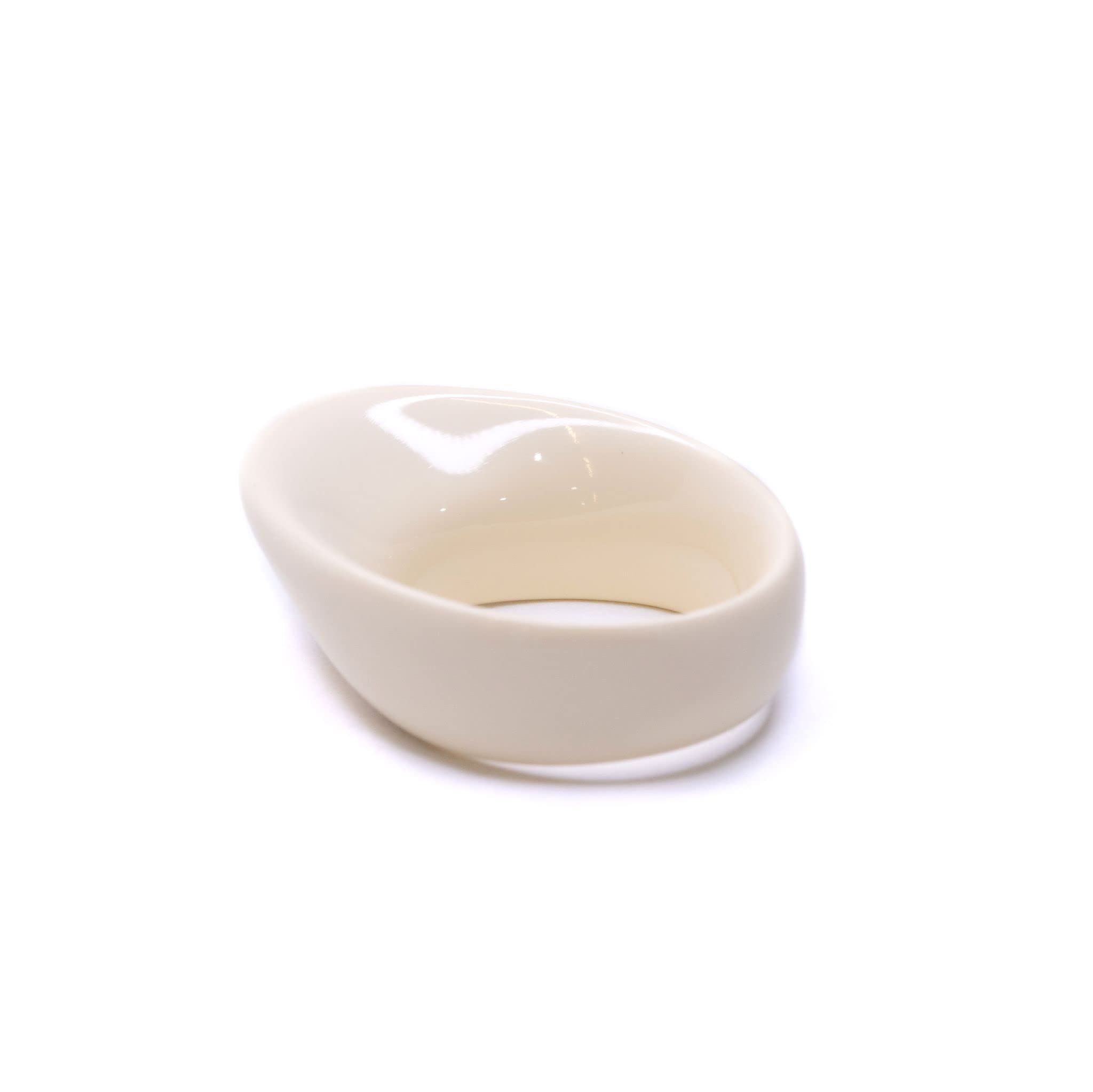 Vermil Lantern Ivory Thumb Ring (18x21 mm)