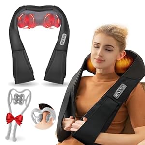 Christmas Gifts – Gifts for Women Mom,Christmas Gifts for Women Mom Men,Womens Gifts for Christmas,Neck Back Massager,Birthday Gifts for Women Mom,White Elephant Gifts(NOT Cordless)