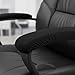 Guduling 2-Pack Desk Chair Arm Covers,Black Office Chair Arm Rest Cover,Stretchable & Removable Universal Arms Rest Covers for Office Chairs, Gaming & Desk Chairs, Soft Plush Cushion Against Wear