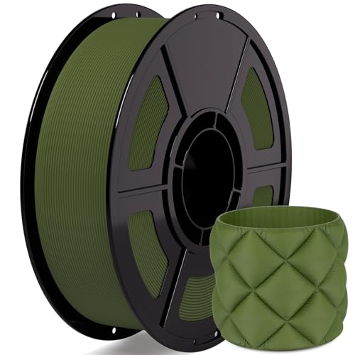 iSANMATE Matte PLA Filament 1.75mm Army Green PLA 30-300mm/s 1KG for Bambu