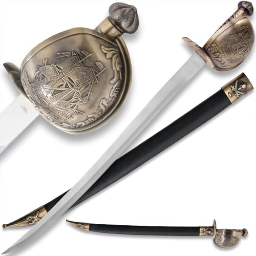 Pirate Cutlass Saber | 22" Stainless Steel Blade