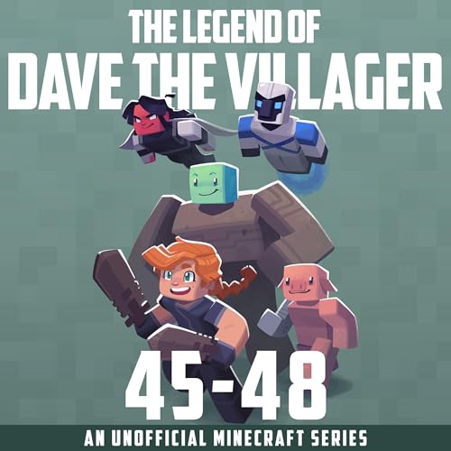 Page de couverture de The Legend of Dave the Villager Books 45–48: An Unofficial Minecraft Series