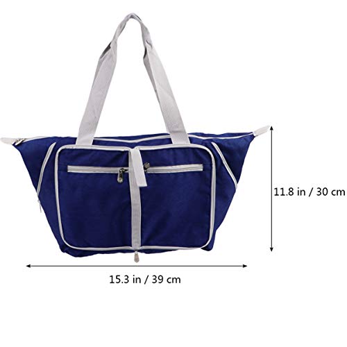 Tendycoco Bolsa esportiva de viagem leve dobrável e leve, bolsa de viagem para academia, bolsa espor