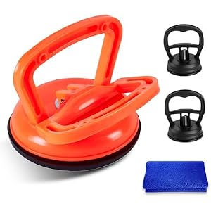3 Pack Dent Puller,Car Dent Puller,car dent Repair kit,Suction Cup Dent Puller,Paintless Car Dent Repair Kit,Dent Remover Tool for Car Dents, Glass, Screen,Tiles & Objects Moving