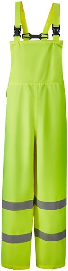 HBO59-E 4XL Light Weight High-Viz Bib Overall Lime - 4XL