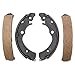 ACDelco 17627B Professional Bonded Rear Drum Brake Shoe Set
