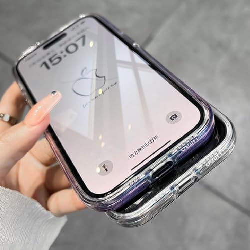 Coque iPhone 14 Pro Max antichoc silicone souple miroir de luxe - 5