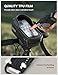 Lamicall Bike Frame Bag Waterproof, [1s Release] [2 in 1], Phone Holder Mount, Cycling Pouch with Rain Cover, Bike and Bicycle Top Tube Bag Accessories for Phones Under 7