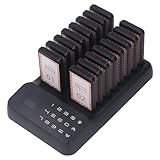 [Évolutif et efficace] Comprend 16 téléavertisseurs, permettant une évolutivité pour répondre aux demandes des files d'attente de commandes à grande échelle.améliorer l'efficacité globale du service avec le système d'appel sans fil.