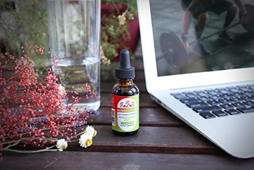 Eclectic Institute Kids, Herbal Cough Elixir, Black Cherry Flavored | Non-Gmo, Gluten-Free | 1 Fl Oz (30 Ml) #TOP4