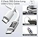 iPhone 15 Charger Fast Charging, 2Pack 10FT Long USB C to C iPhone Fast Charging Cable Cord with 20W USB C Fast Charger Block Adapter for iPhone 15/15 Pro/15 Pro Max/15 Plus, iPad 12.9/11/10.9/Air 5/4