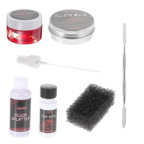 Ipetboom 1 Juego De Maquillaje De Efectos Especiales Cera Para Cicatrices Cera Para La Piel Con Efectos Especiales Cera Para La Piel De Halloween Maquillaje De Halloween Cera Para La