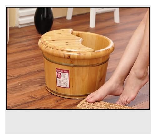 Tina de Madera Sólida para Pies miniatura 4