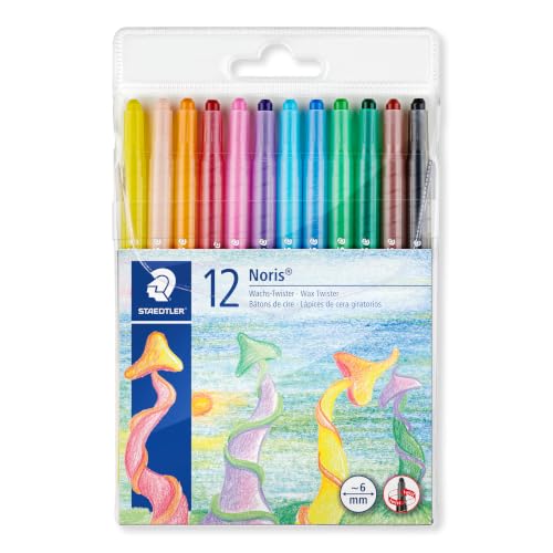 Ceras giratorias Staedtler Noris Club 12 ud