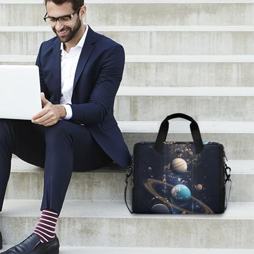 Maletín para laptop 15.6 pulgadas con correa y asa miniatura 3