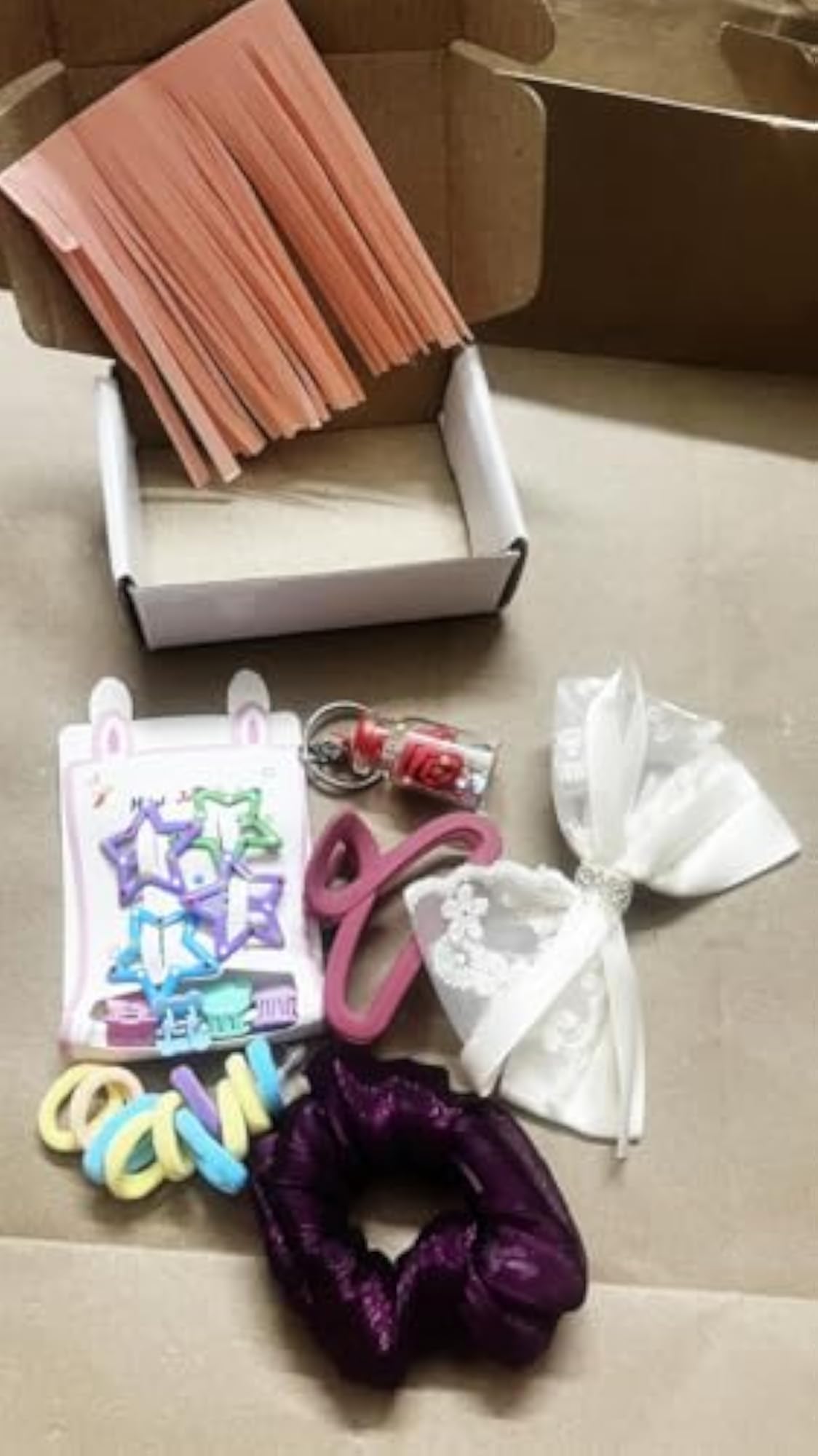 Girls Hair Accessories Gift Box Set, Cute Styling Kit