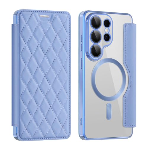 Samsung Galaxy S23 S24 S25 S26 Ultra S25 S26 Plus�p���U�[�t���b�v�d�b�P�[�X�A���C�J�[�h�E�H���b�g�A���C�����X�[�d�ی�J�o�[�A�s�[�N�u���[�ASamsung Galaxy S24 Plus�p