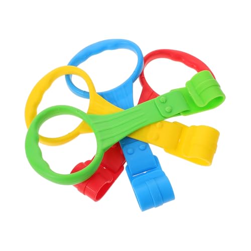 MERRYHAPY Baby Walking Assistant Rings 4pcs Toddler Cot Handle Ring Soft Edges Safe for Infants