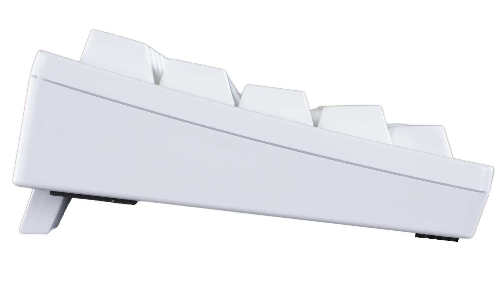HHKB Professional Hybrid Type-S Snow Keyboard, biała, bezprzewodowa mechaniczna 60% kompaktowa klawiatura, przenośna, ciche przełączniki, Bluetooth i USB-C, pusta klawiatura