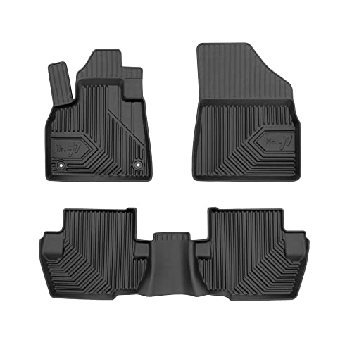 FROGUM No.77 Alfombrillas para Coche Alfombras para Citroën DS5 2011 2015, para DS 5 2015 2018 | Borde Alto | para Todo el año | Tamaño