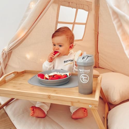 Twistshake Click-mat Mini + Plate vassoio e piatto Pastel Pink 2 pz - 8