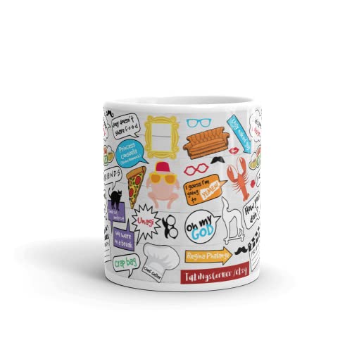 Image of Funny Printed Coffee Mug for Men & Women, Humorous Quote Tea Cup Gift for Friends, Office, Birthday, Anniversary, Daily Use Ceramic Mug with Glossy Finish, Microwave Safe, 330 ml