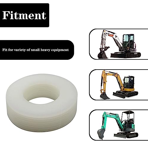 Image of 8 x 30mm Bucket Pin Shim Kit for Excavator and Skid Steer 2mm Thickness Fit for Cat Kubota Deere Komatsu
