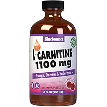 سائل Bluebonnet L-Carnitine 1100 mg ، التوت ، 8 أونصة سائلة