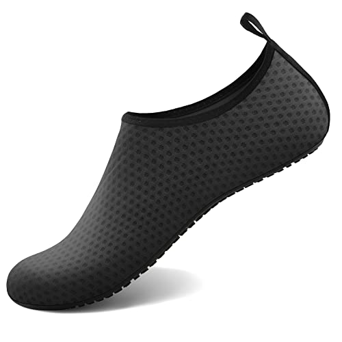 Image of Homitem Water Shoes for Women Men Aqua Socks Swim Beach Pool River Slip-On Barefoot Quick-Dry Vacation Cruise Essentials Accessories for Yoga Kayak Sports