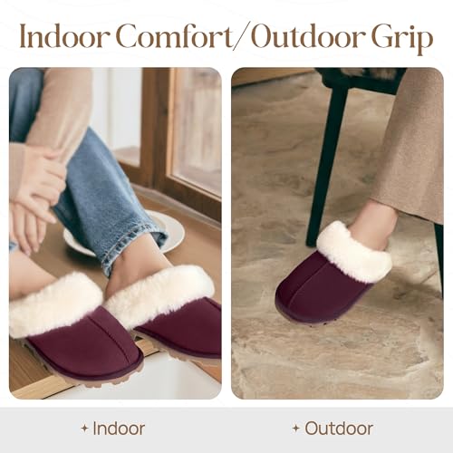 Image of WaySoft Women's 100% Genuine Australian Sheepskin Scuff Slippers