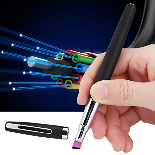 CHICIRIS Cuchilla de fibra óptica tipo bolígrafo, fácil de cortar, resistente a la abrasión para pruebas de fibra óptica