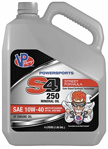 Aceite mineral para motor VP Racing 10W40 4L miniatura 1