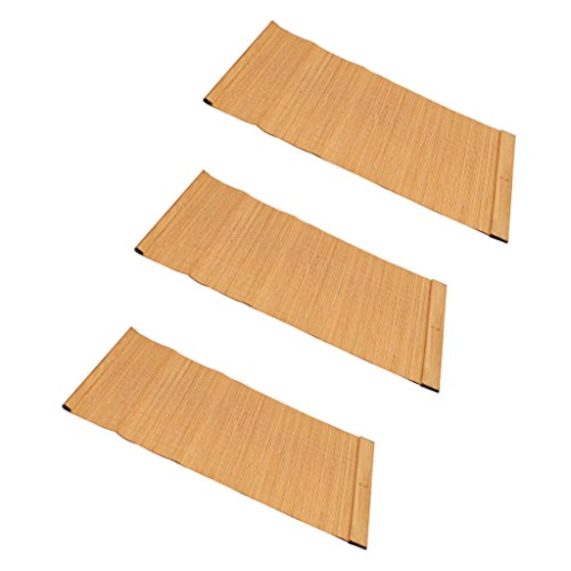 3 Pieces Bamboo Rectangle Placemats Table Mats Coasters