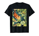 Cat Monets Waterlily Painting Art Cat Funny Cat