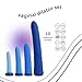 plusOne Vaginal Dilator 4 Piece Set, 10 Vibrations with Optional Heat Setting, Made of Body-Safe Silicone, Waterproof, USB Rechargeable