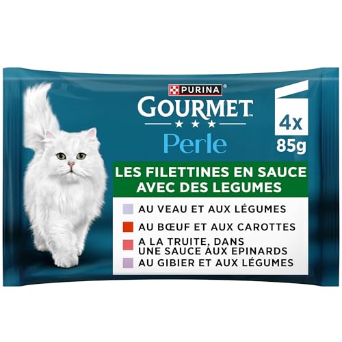 GOURMET Perle Filettines légumes l'expérience culinaire des chats - 9