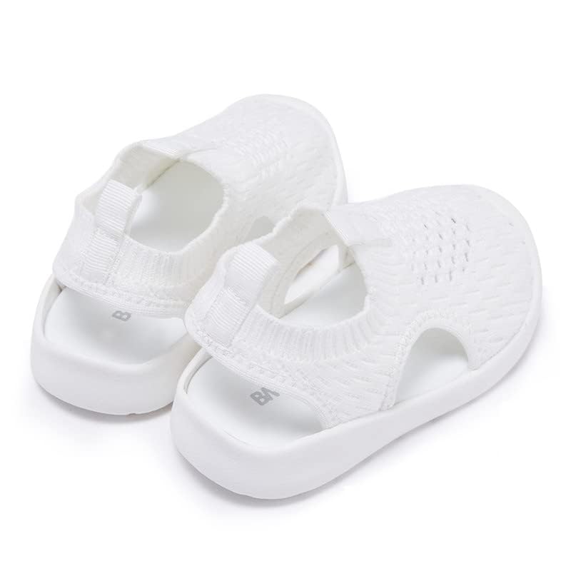 Image of BMCiTYBM Baby Boy Girl Closed Toe Summer Toddler Sandals Lightweight Shoes Infant Non-Slip First Walking Sneakers 6 9 12 18 24 Months 2-3 Years