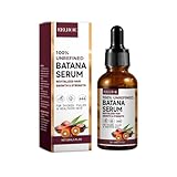 EELHOE Batana Oil for Hair Growth Dr Sebi Organic 100% Raw Batana Oil Serum and Castor Oil for Thicker Stronger Pure Natural Hair Strengthening Oil for Women Men
