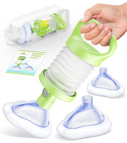 Image of SFEIXE Portable Manual Suction Device for Upper Airway Clearance FSA Eligible/HSA Eligible Aspiration Airway Suction Device for Adults and Children